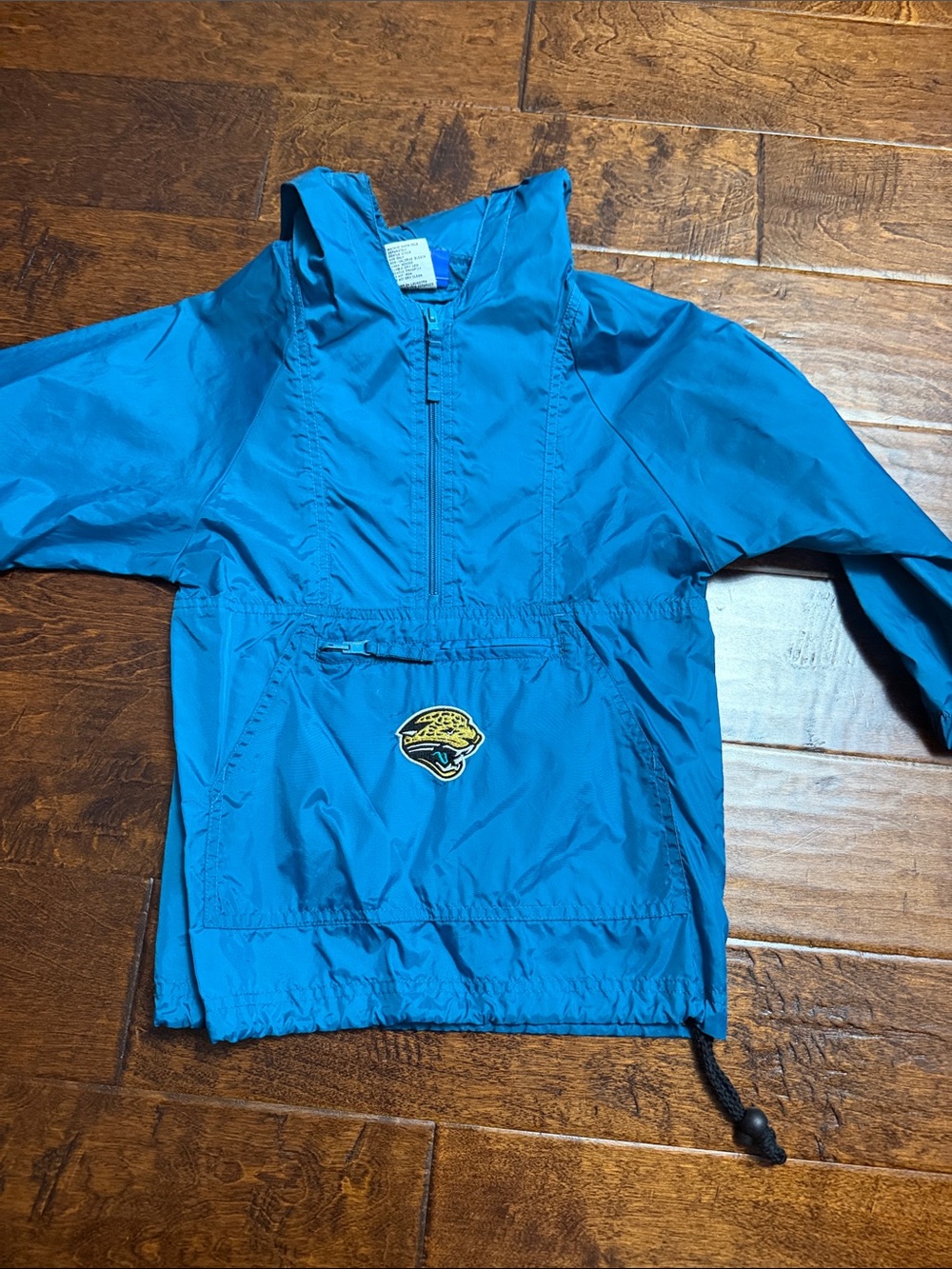 Reebok Teal NFL Logo Hooded Pullover